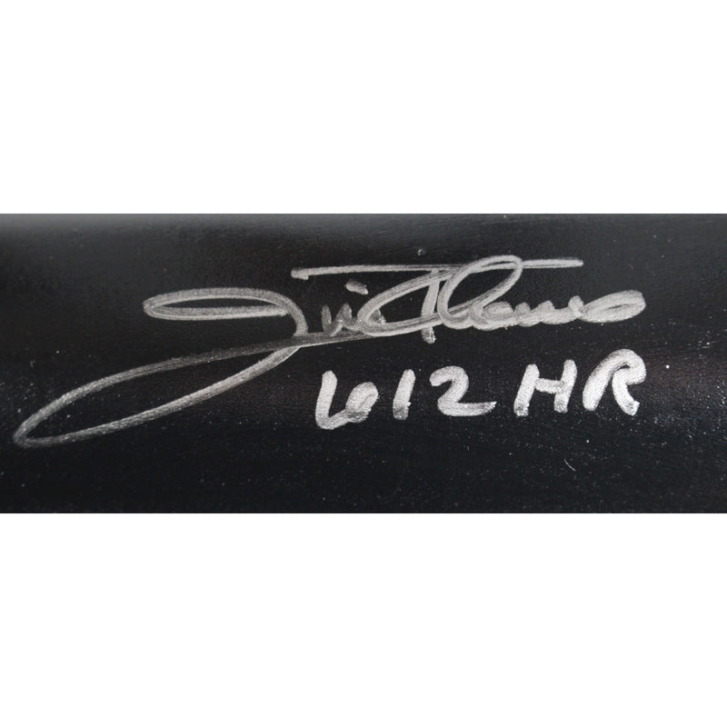 Jim Thome Autographed Cleveland Indians Louisville Slugger Bat (612 HR)