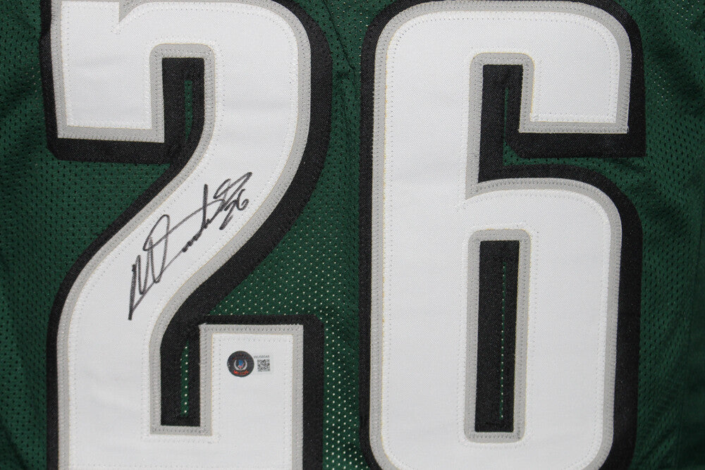 Miles Sanders Signed Philadelphia Eagles Pro Style Football Jersey Beckett