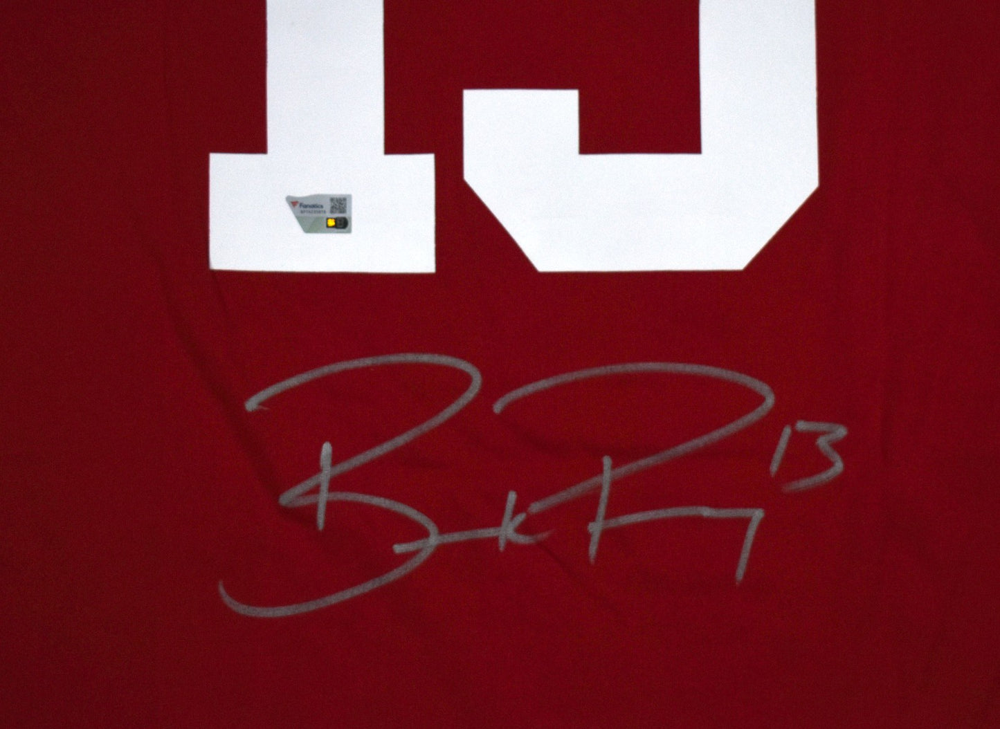 Brock Purdy Signed San Francisco 49ers Nike Red Jersey
