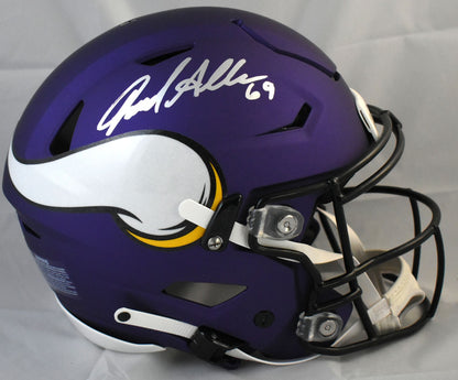 Jared Allen Signed Minnesota Vikings Full Size Speedflex Helmet