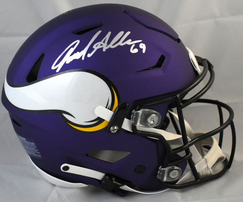Jared Allen Signed Minnesota Vikings Full Size Speedflex Helmet