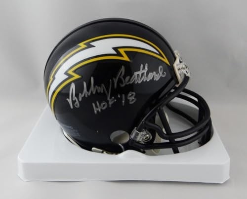 Bobby Beathard Signed Los Angeles Chargers Throwback Mini Helmet