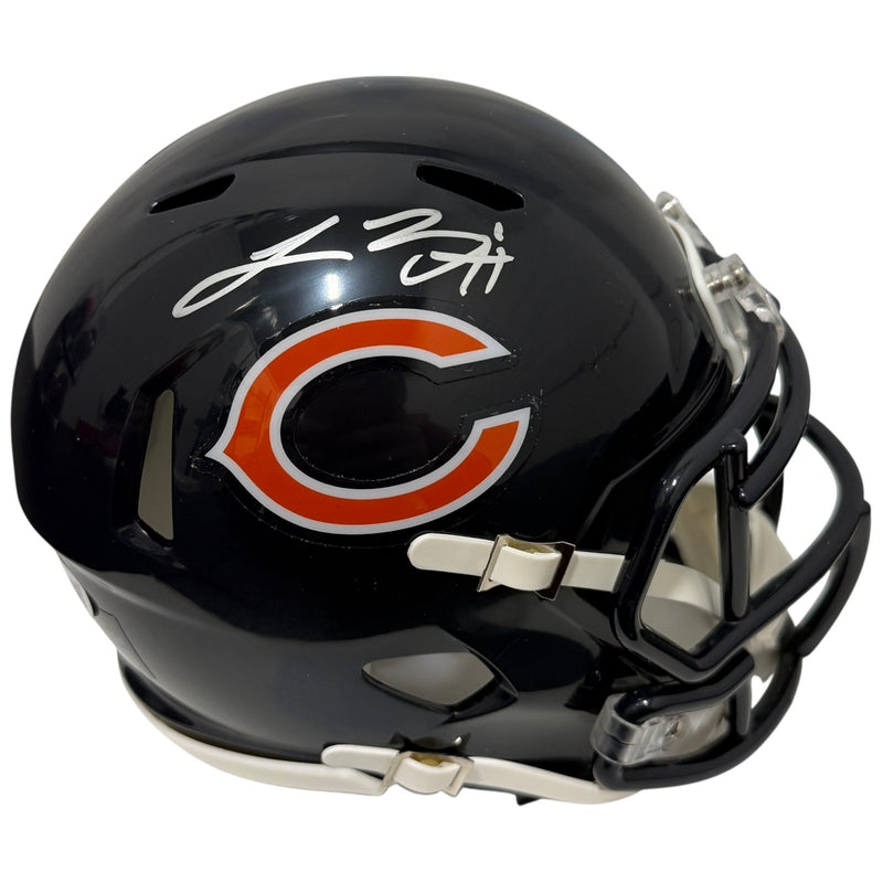 Lance Briggs Chicago Bears Signed Speed Mini Helmet JSA Witness