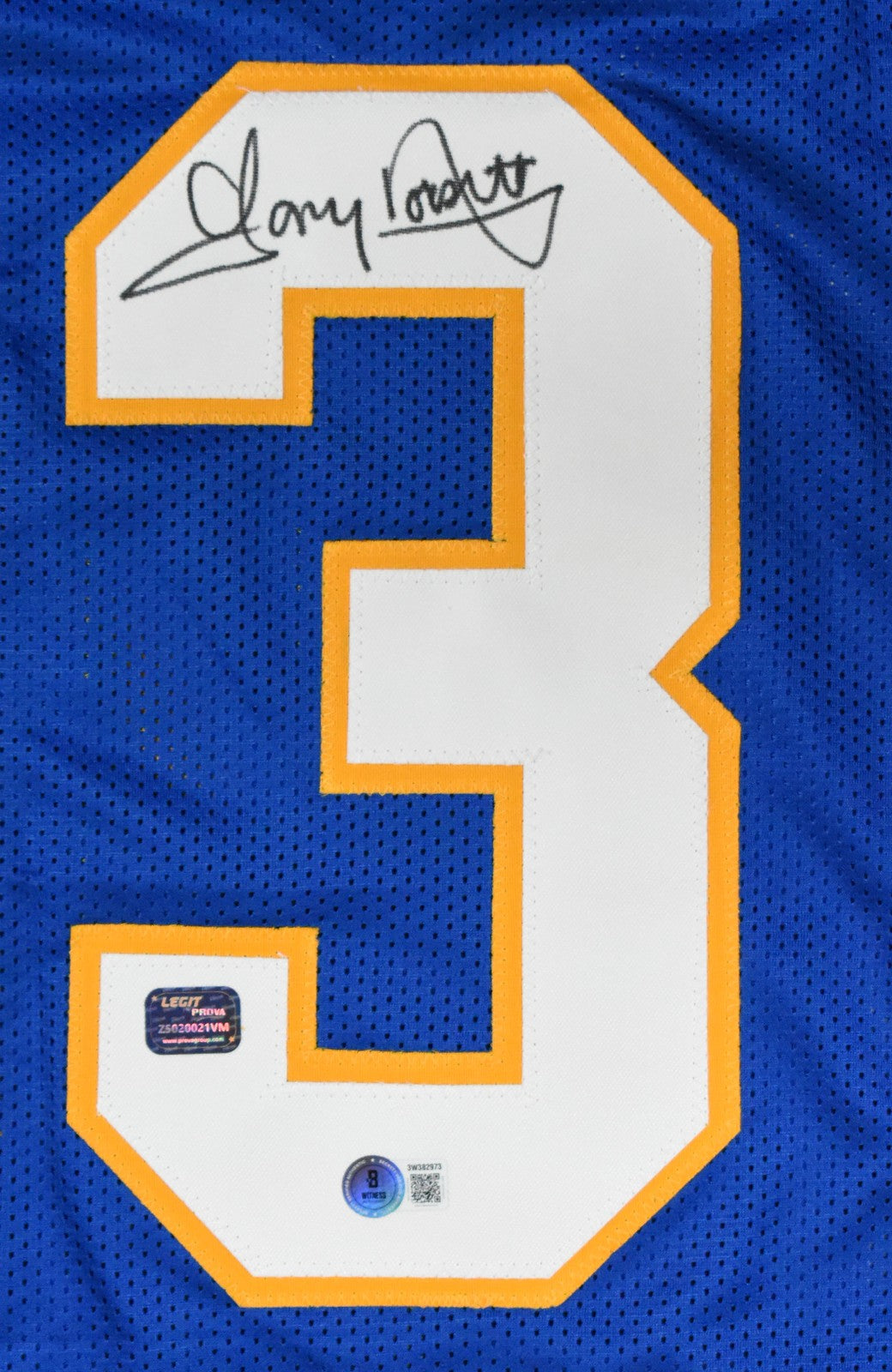 Tony Dorsett Autographed Blue University of Pittsburgh Custom Jersey