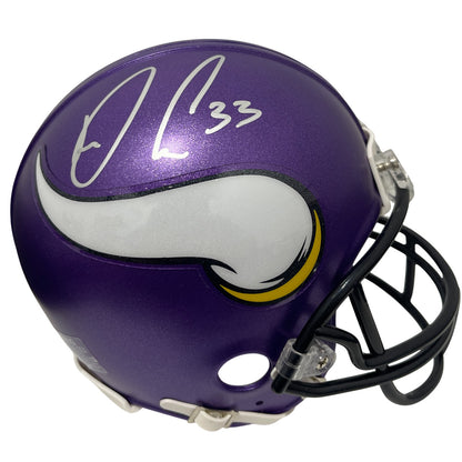 Dalvin Cook Signed Minnesota Vikings Speed Mini Helmet LE/33 JSA COA