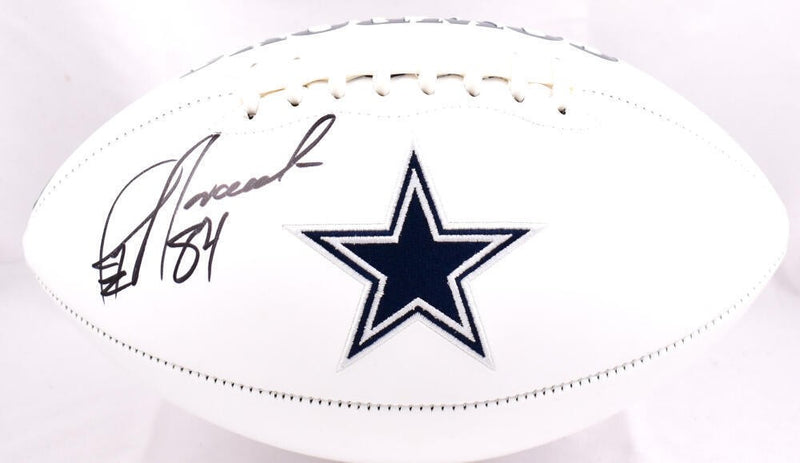 Jay Novacek Autographed Dallas Cowboys Logo Football