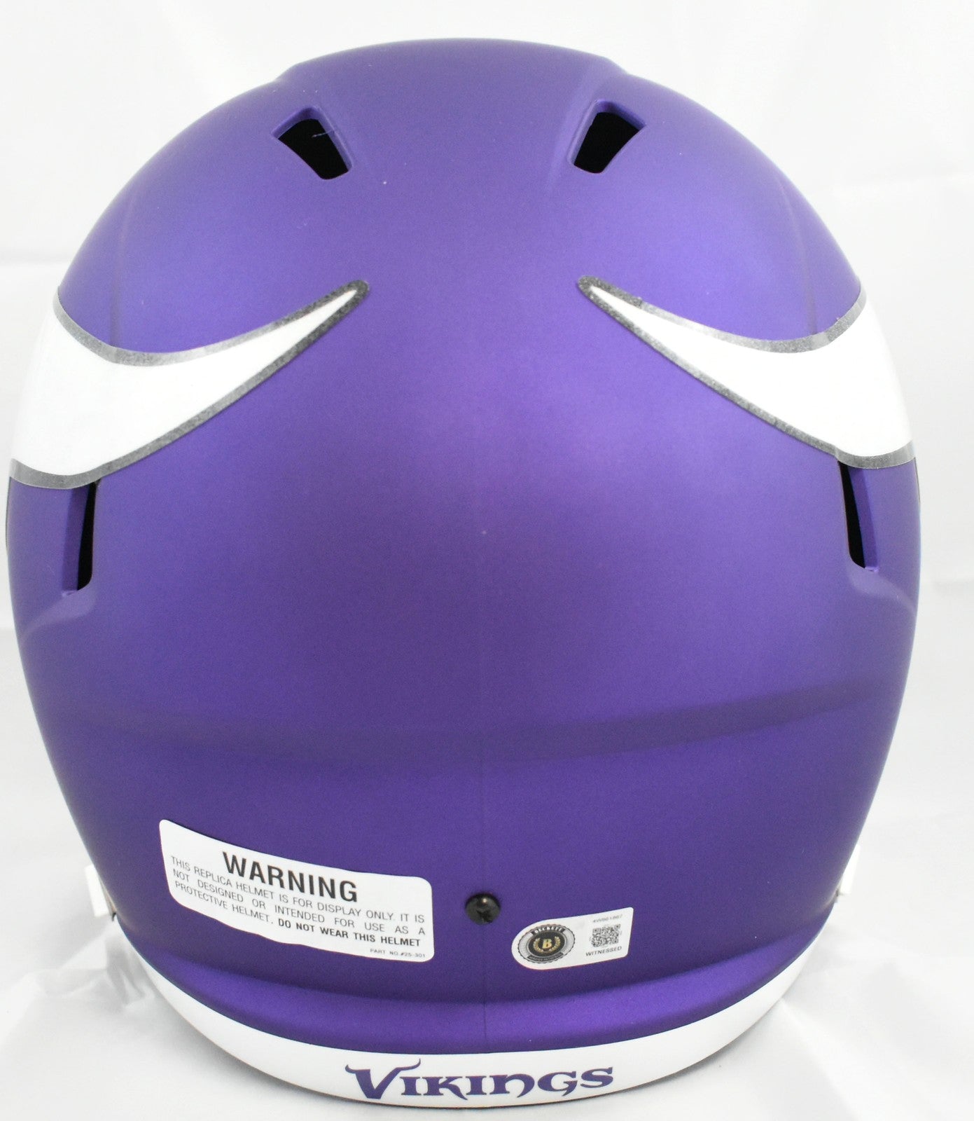 Justin Jefferson Signed Minnesota Vikings Full Size Speed Helmet