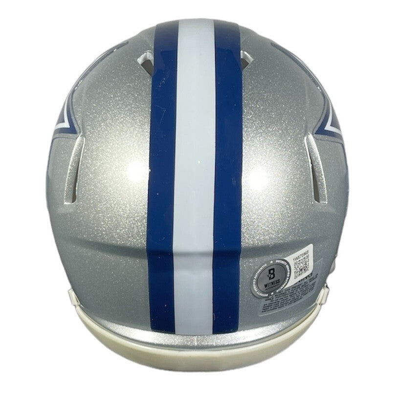 Daron Bland Signed Dallas Cowboys Speed Mini Helmet Beckett Witnessed