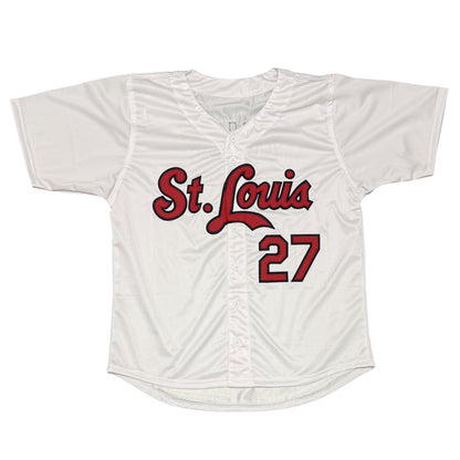 Todd Zeile St. Louis Cardinals Autographed Custom Jersey (Beckett COA)