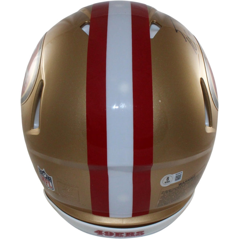 George Kittle San Francisco 49ers Autographed Full Size Authentic Helmet