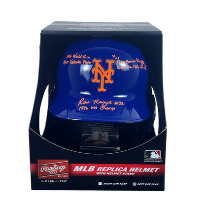 Ray Knight Signed New York Mets Full Size Batting Helmet (Beckett BAS)