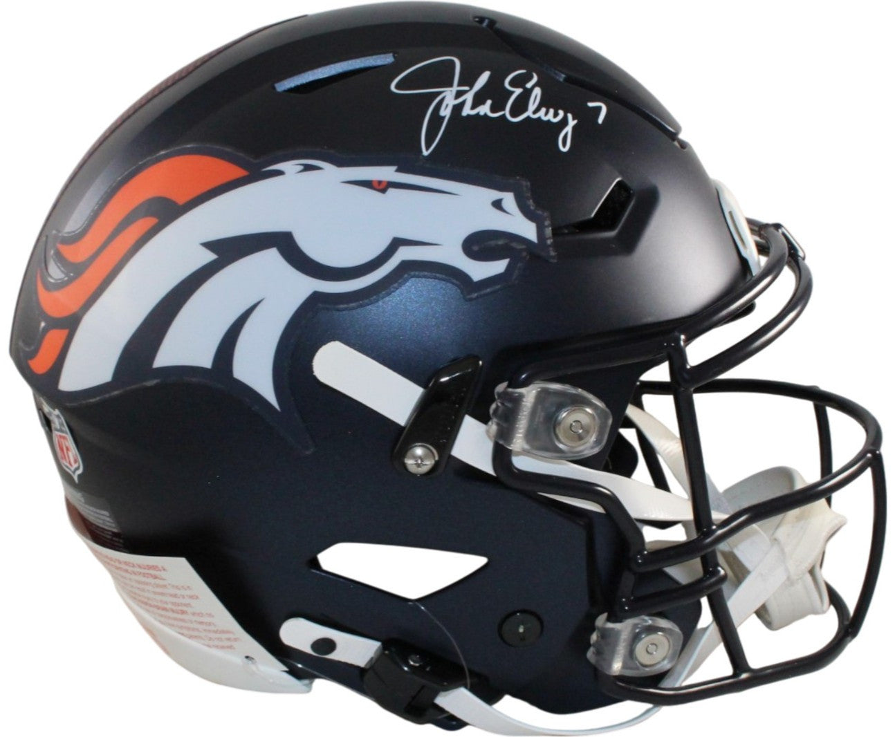 John Elway Signed Denver Broncos Authentic SpeedFlex Helmet