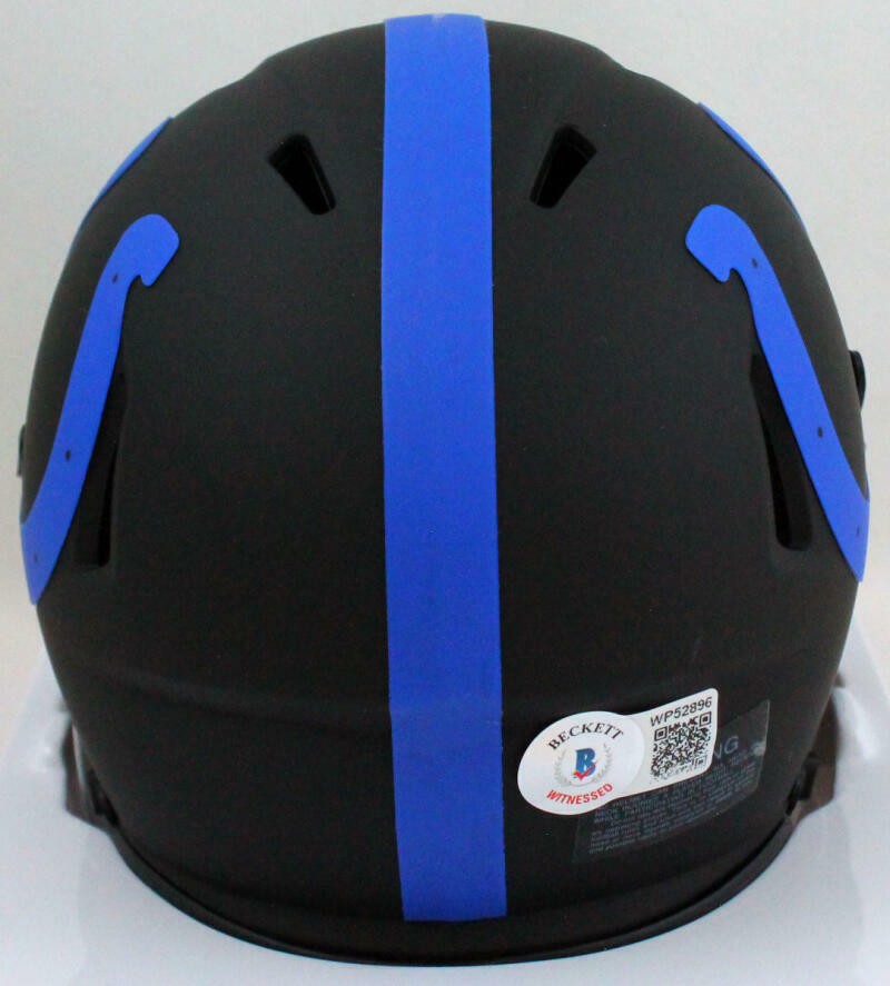 Kwity Paye Autographed Indianapolis Colts Eclipse Speed Mini Helmet