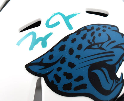 Zay Jones Autographed Jacksonville Jaguars Lunar Speed Mini Helmet