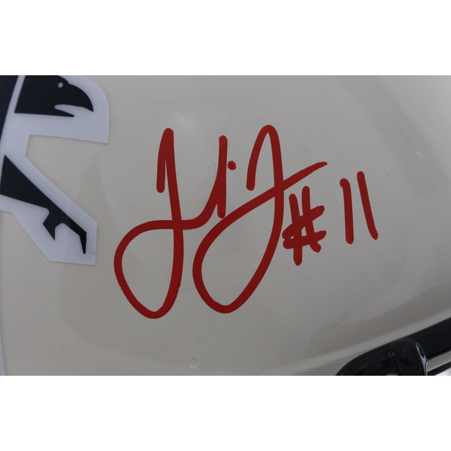 Julio Jones Signed Atlanta Falcons Authentic Retro Helmet