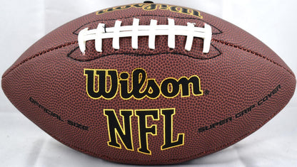 Steven Jackson Signed St. Louis Rams Wilson NFL Football