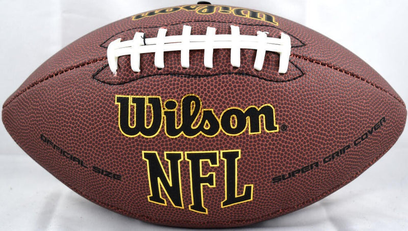 Steven Jackson Signed St. Louis Rams Wilson NFL Football