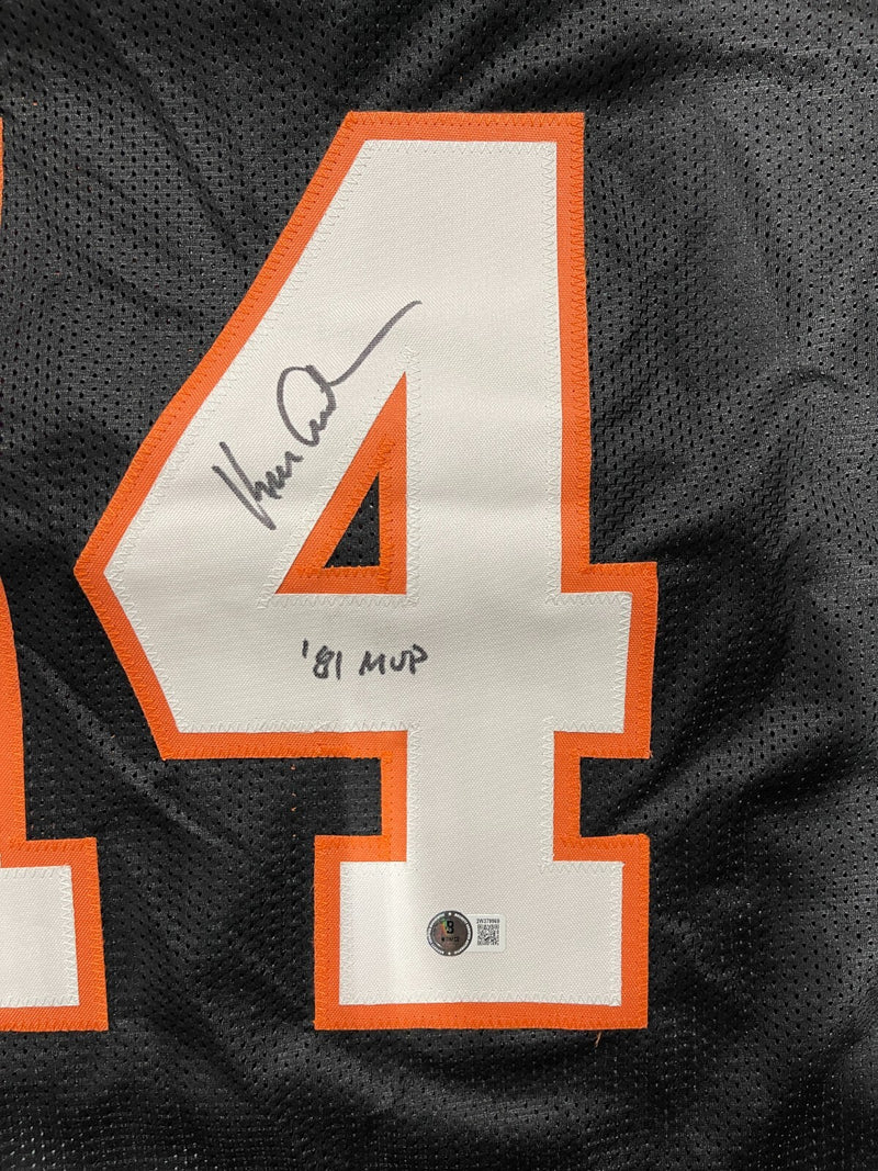 Ken Anderson Signed Cincinnati Bengals Custom Jersey (81 MVP)