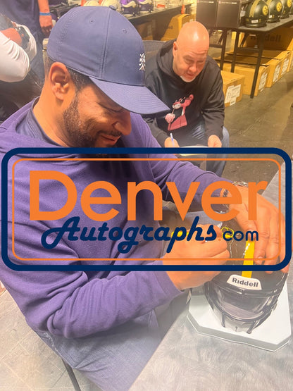 Jerome Bettis Autographed Pittsburgh Steelers Mid-Size Midi Helmet