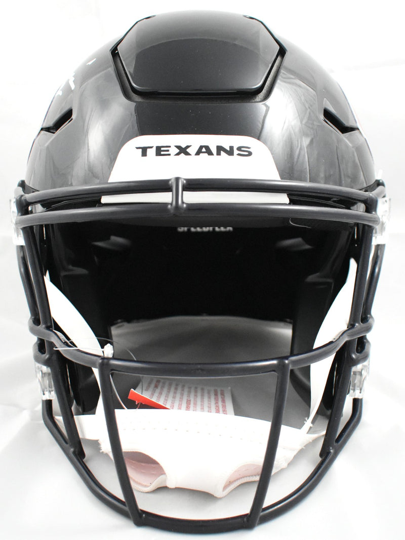 Nico Collins Signed Houston Texans Full Size Speedflex Helmet