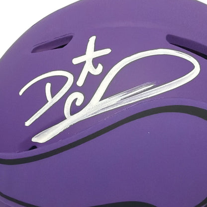 Daunte Culpepper Signed Minnesota Vikings Rave Mini Helmet