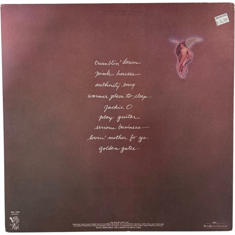 John Mellencamp Autographed 1983 Uh-Huh Vinyl Record Sleeve