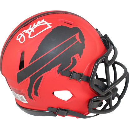 Jim Kelly Buffalo Bills Autographed Rave Alternate Mini Helmet