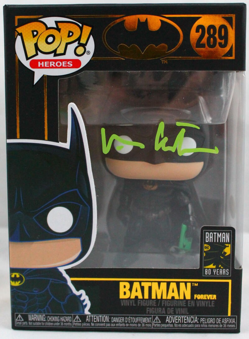 Val Kilmer Autographed Batman #289 Funko Pop Figurine
