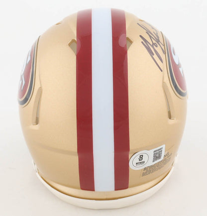 Garrison Hearst Autographed San Francisco 49ers Riddell Mini Helmet