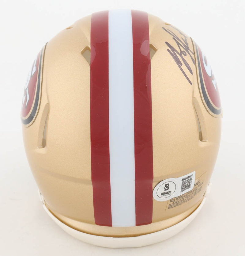 Garrison Hearst Autographed San Francisco 49ers Riddell Mini Helmet