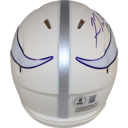 Fran Tarkenton Signed Minnesota Vikings 2024 Alternate Mini Helmet