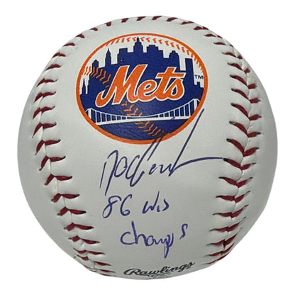 Dwight "Doc" Gooden Signed New York Mets Logo Baseball (86 WS Champs)