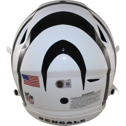 Tee Higgins Signed Cincinnati Bengals 2022 Alternate SpeedFlex Helmet