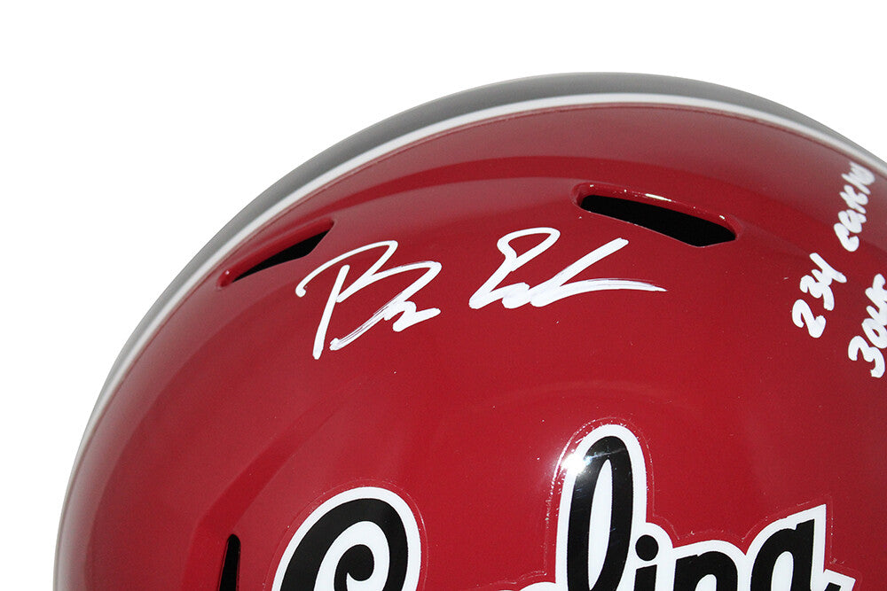 Bryan Edwards Signed South Carolina Gamecocks Full Size Helmet 3 Insc