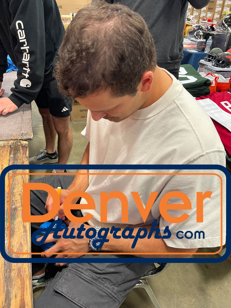 Sam LaPorta Autographed Detroit Lions Rave Mini Helmet