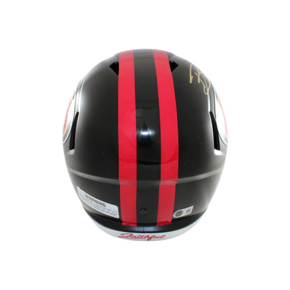 Brock Purdy Signed San Francisco 49ers Rivalries Full Size Helmet