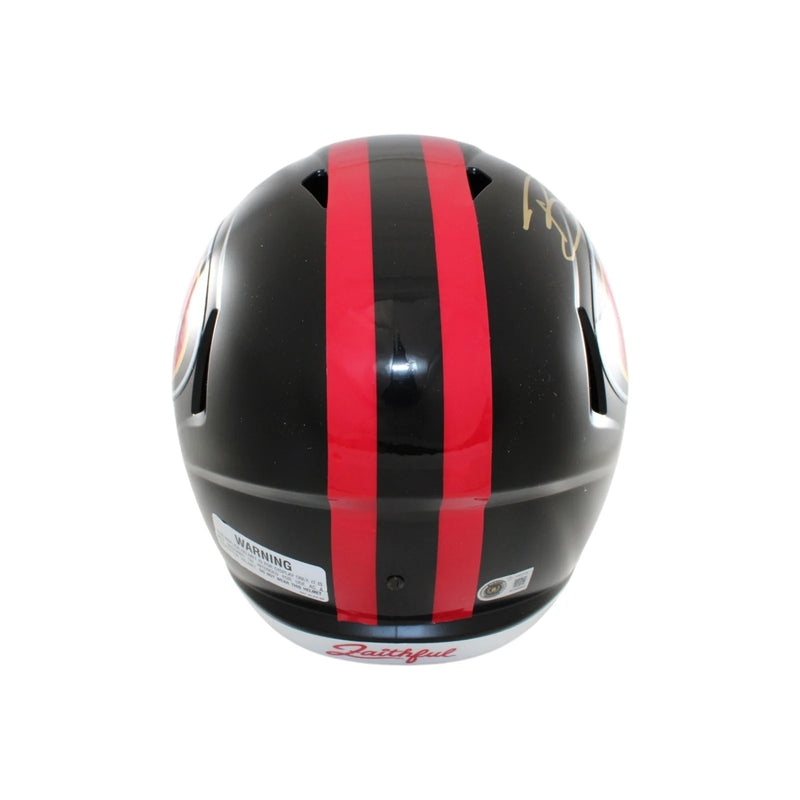 Brock Purdy Signed San Francisco 49ers Rivalries Full Size Helmet