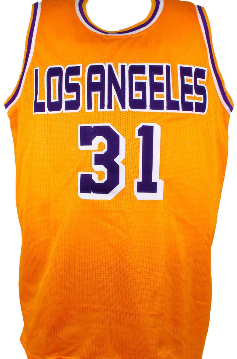 Kurt Rambis Autographed Los Angeles Lakers Style Gold Custom Jersey