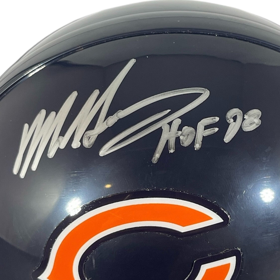 Mike Singletary Chicago Bears Signed VSR4 Mini Helmet (HOF 98)