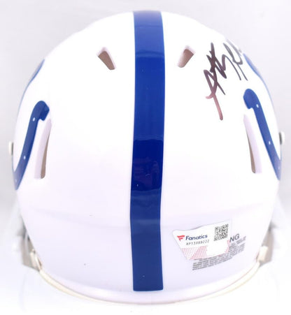 Anthony Richardson Signed Indianapolis Colts Speed Mini Helmet - Black