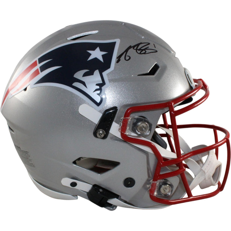 AJ Brown Signed New England Patriots Full Size Authentic SpeedFlex Helmet