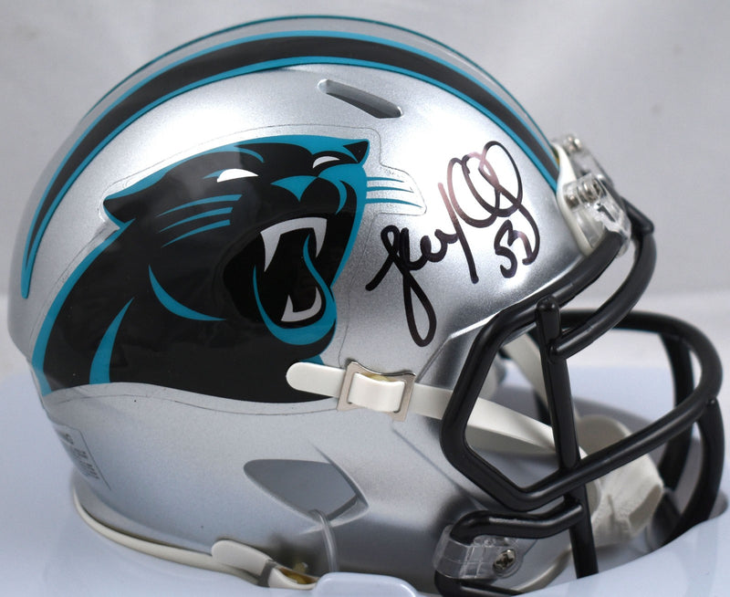 Luke Kuechly Signed Carolina Panthers Mini Helmet