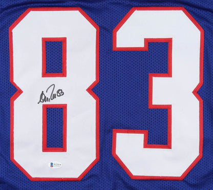 Andre Reed Buffalo Bills Autographed Blue Custom Jersey