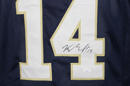 Kyle Hamilton Autographed Notre Dame College Style Jersey
