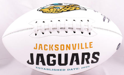 Mark Brunell Autographed Jacksonville Jaguars Logo Football