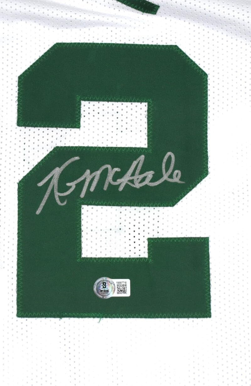 Kevin McHale Signed White Custom Basketball Jersey