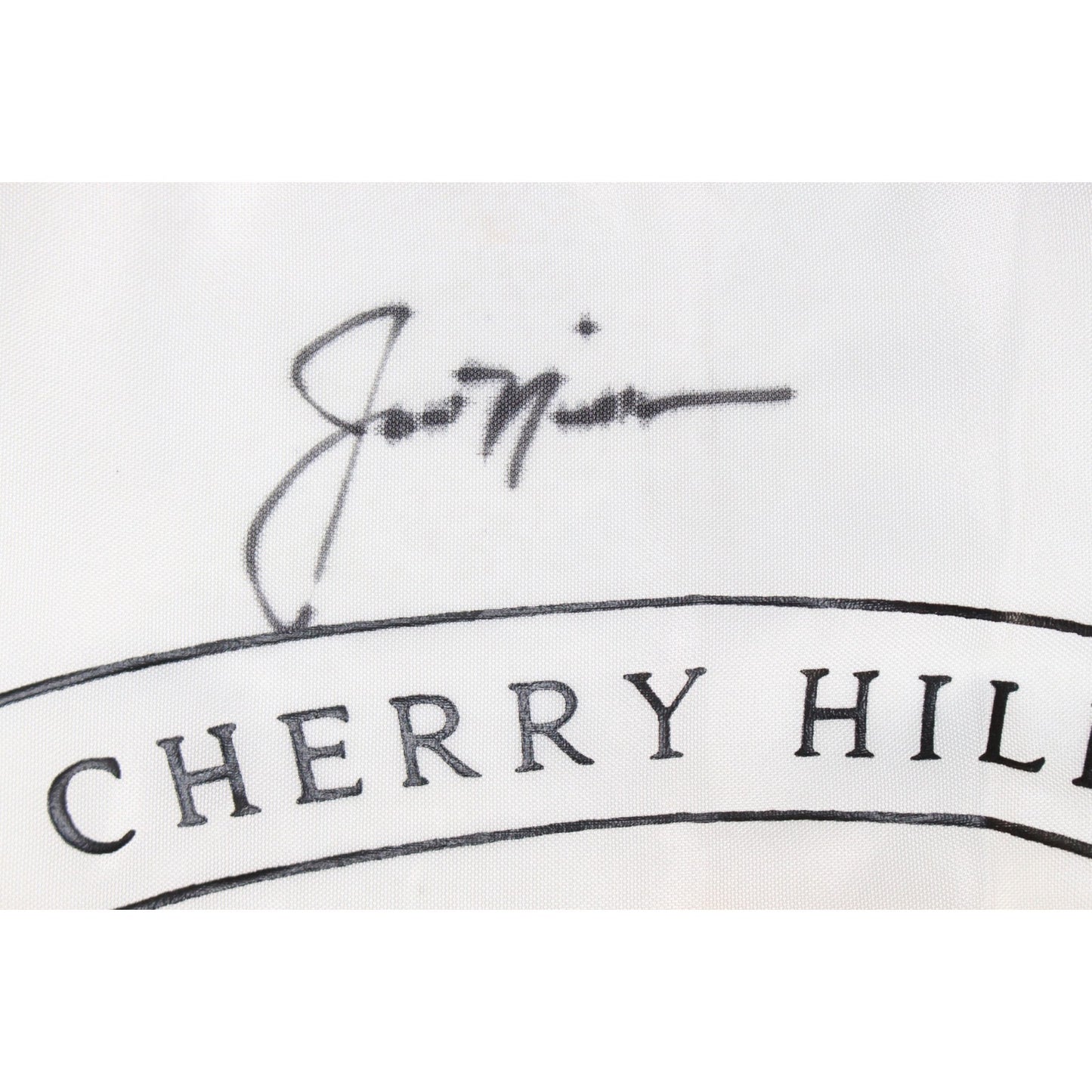 Jack Nicklaus Autographed 1993 U.S. Senior Open Cherry Hills Golf Flag (BAS)