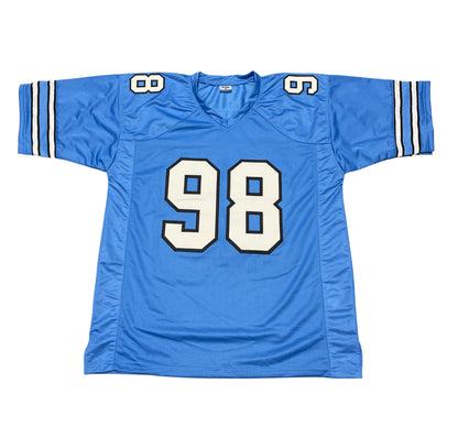 Lawrence Taylor Signed North Carolina Custom Jersey (Beckett COA)