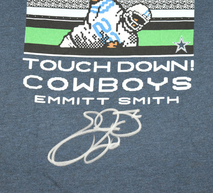 Emmitt Smith Autographed Dallas Cowboys Homage T-Shirt