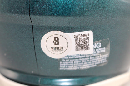 Jihaad Campbell Philadelphia Eagles Signed Mini Helmet Beckett